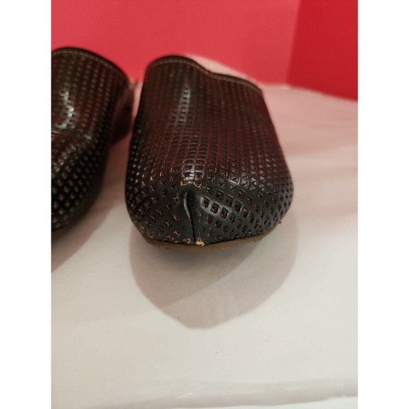 L'artiste Spring Step Women's Size 9 M Black Leather Slip On Slides Loafers - Picture 5 of 12